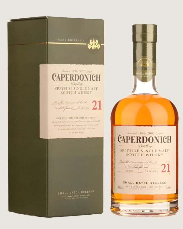 Caperdonich 21yr old whisky