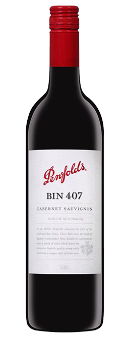 PENFOLDS Bin 407 Cabernet Sauvignon (case of 6)