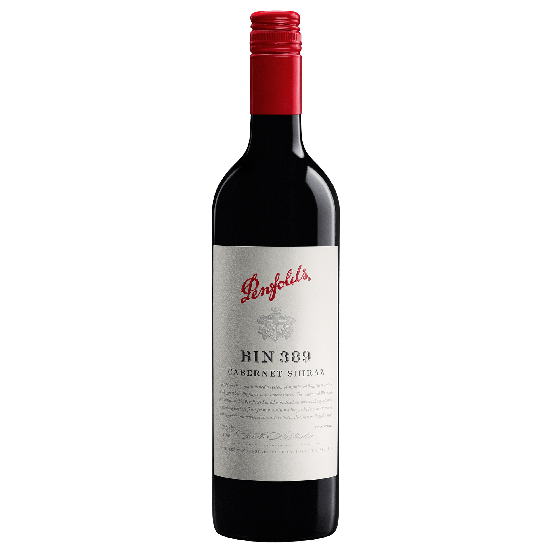 PENFOLDS Bin 389 Cab Shiraz (case of 6)