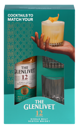 Glenlivet 12yr old Whisky Gift Pack