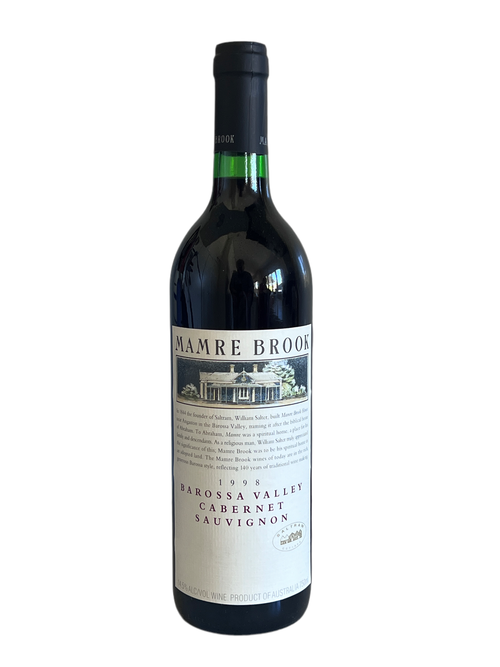 1998 SALTRAM MAMRE BROOK Cabernet Sauvignon (case of 12)