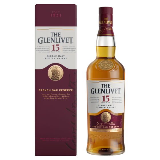 Glenlivet 15yr old Whisky